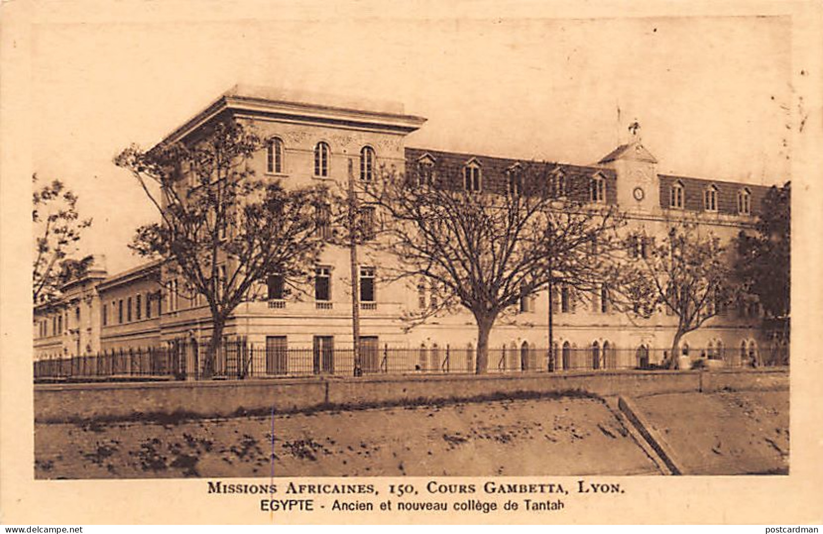 Egypt - TANTA Tantah - The new and former high school of the African Missions