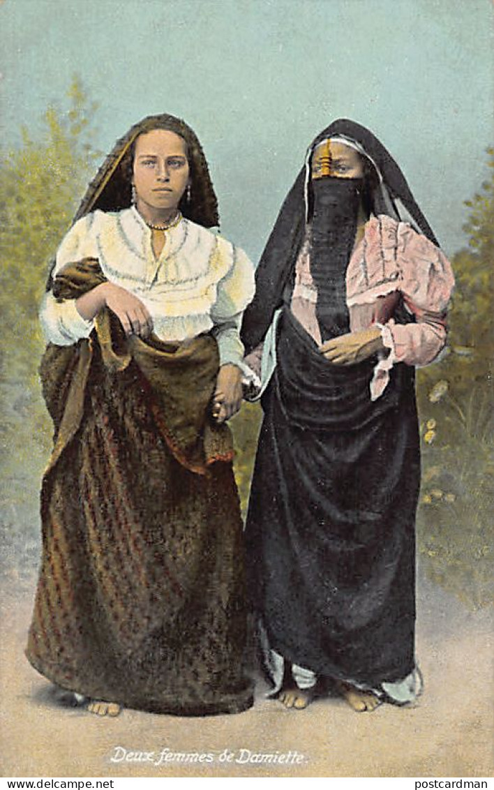 Egypt - Two women from Damietta - Publ. Ephtimios Frères