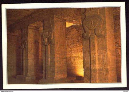AK 077153 EGYPT - Abu Simbel the Great Harthir pillar hall