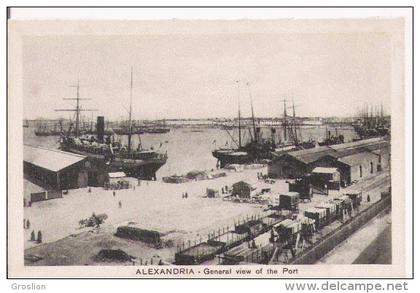 ALEXANDRIA  GENERAL VIEW OT THE PORT 631