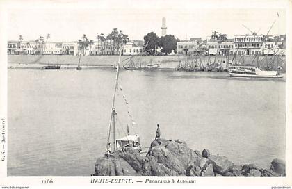 Egypt - ASWAN - Panorama - Publ. G. K. 1166