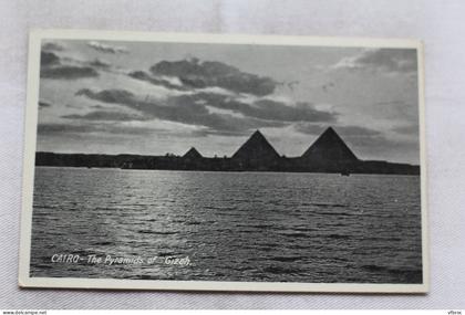 Cairo, le Caire, the pyramids of Gizeh, Egypte