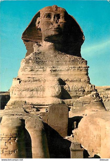 Carte Postale - Egypte - Gizeh - Giza - The Great Sphinx of Giza - Le Grand Sphinx de Gizeh - Voir Timbre - CPM - Voir S