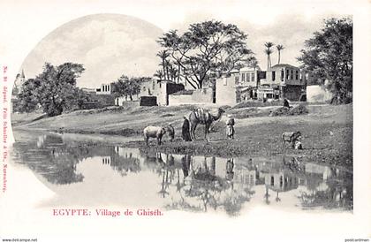Egypt - GIZEH - The village - Publ. Fritz Schneller & Cie 30