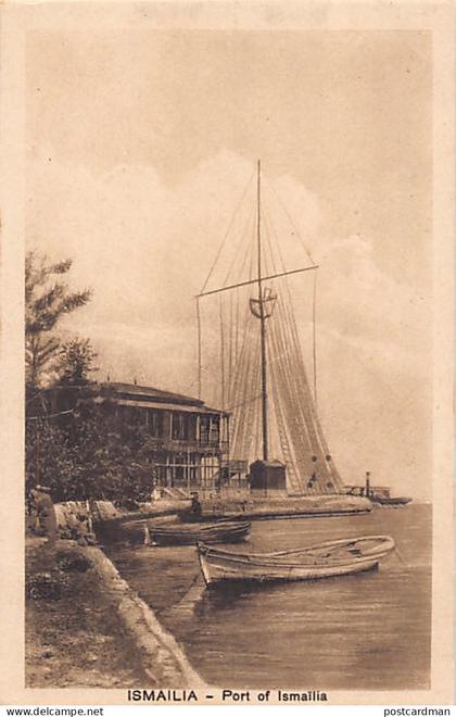 Egypt - ISMAILIA - Port - Publ. Bazar Oriental D. Bonaparte