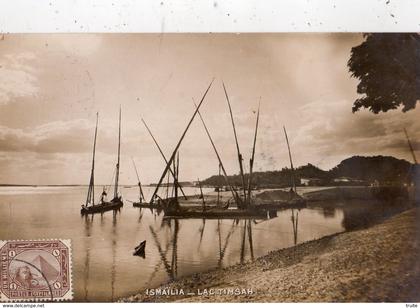 ISMAILIA LAC TIMSAH (CARTE PHOTO )