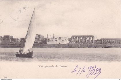 EGYPTE - LOUXOR - Vue générale de Louxor - Animation - 19-07-24