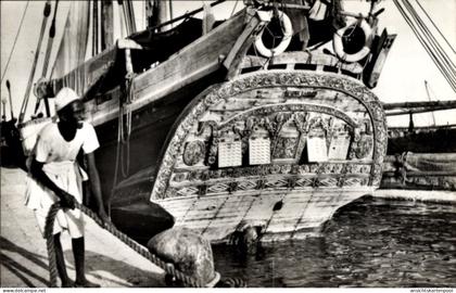 CPA Dschibuti Dschibuti, Arabische Dhau