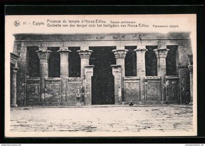 CPA Edfou, Proanos du temple d`Horus-Edfou