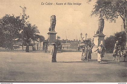 Egypt - CAIRO - Kasr El Nile bridge - Publ. The Cairo Postcard Trust