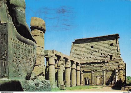 EGYPTE LOUXOR TEMPLE DE LOUXOR