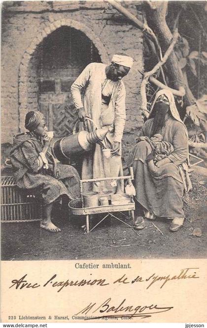 EGYPTE - PERSONNES - CAFETIER AMBULANT