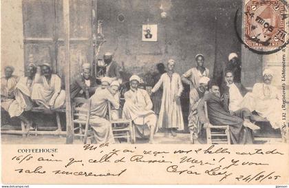 EGYPTE - PERSONNES - COFFEE HOUSE