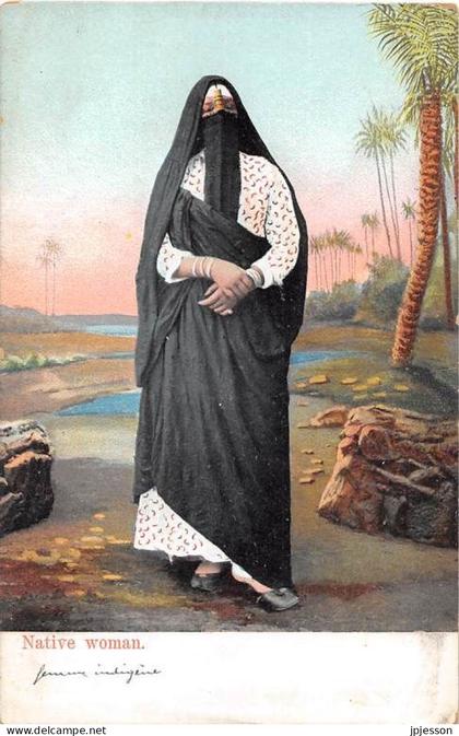 EGYPTE - PERSONNES - NATIVE WOMAN