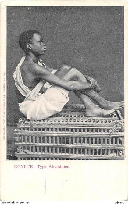 EGYPTE - PERSONNES - TYPE ABYSSINIEN