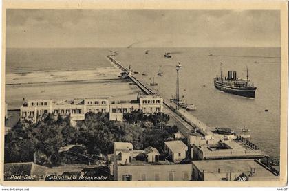 Port-Saïd - Casino and Breakwater