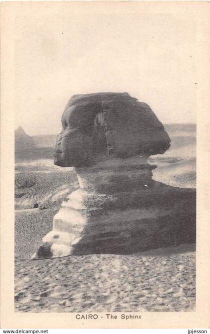 EGYPTE - SPHINX - CAIRO - THE SPHINX