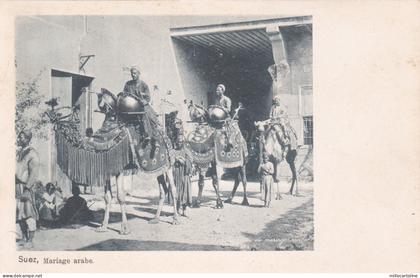 EGYPT - Suez, Mariage Arabe, Postcard