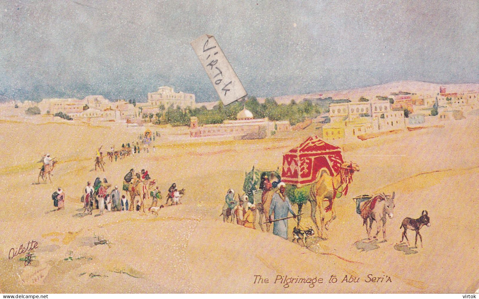 Egypte  :   Caire -     (  camel )   Oilette