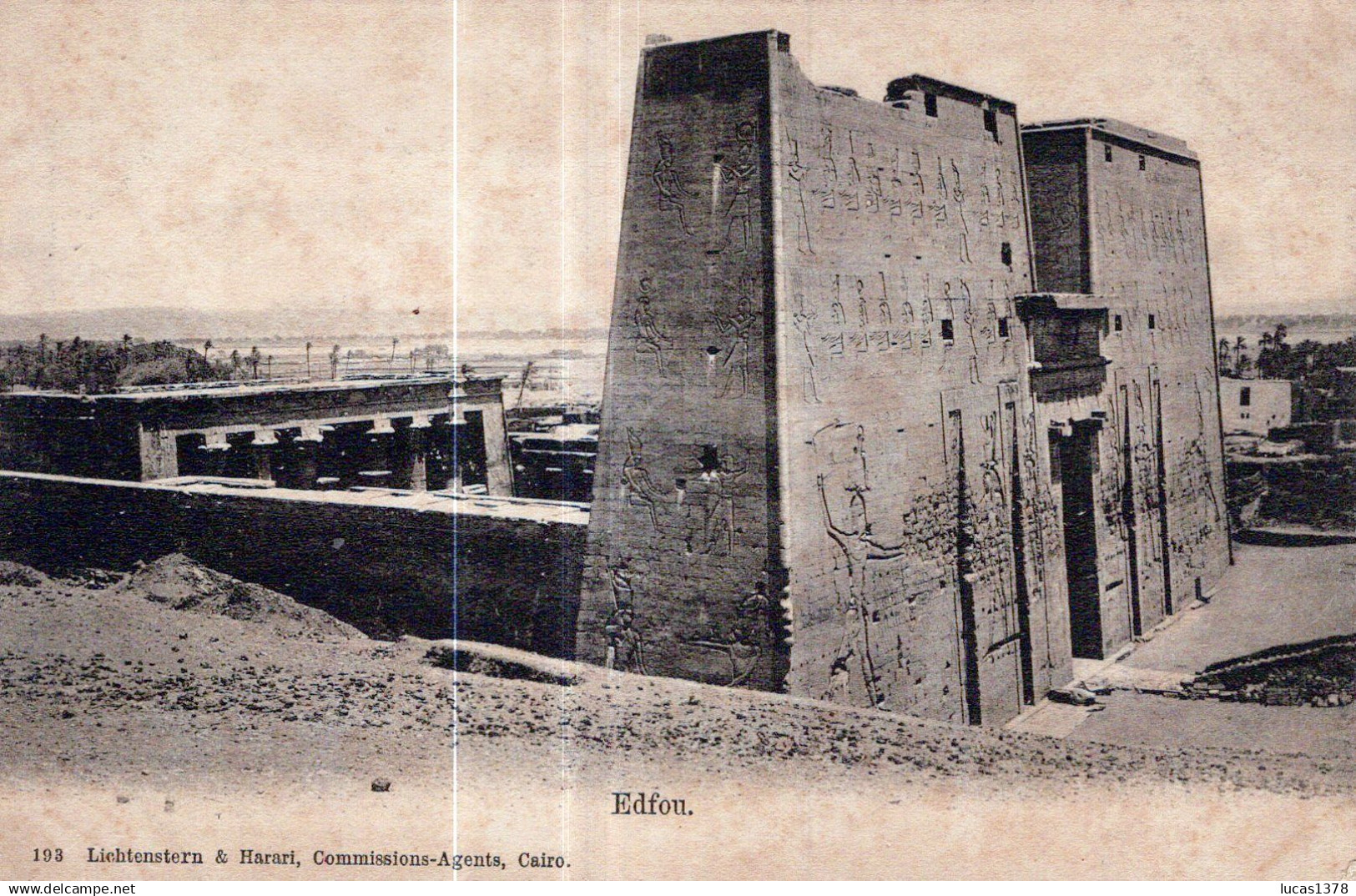 EGYPTE  / EDFOU / LICHTENSTERN 193