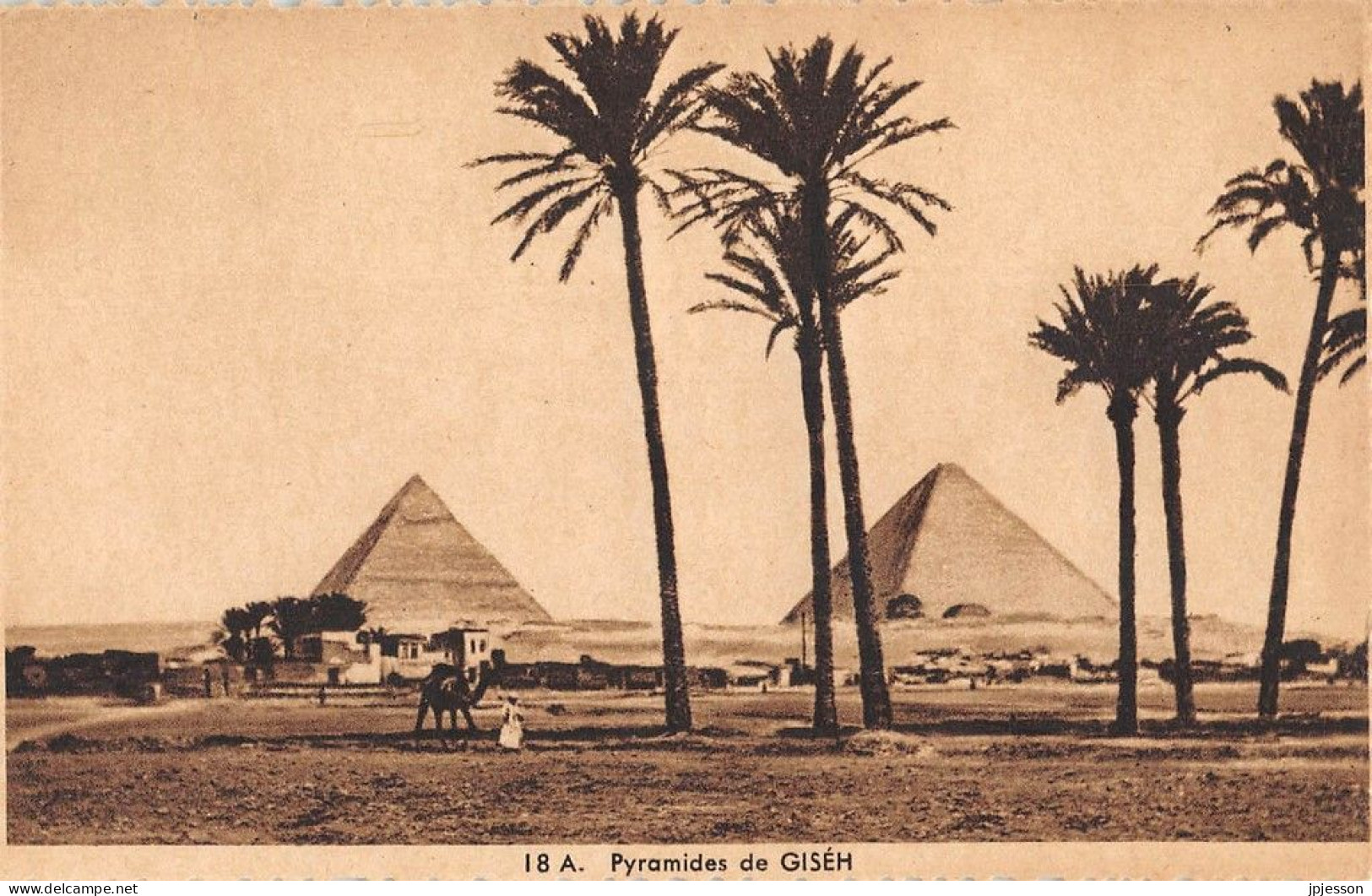 EGYPTE - GIZEH - PYRAMIDES