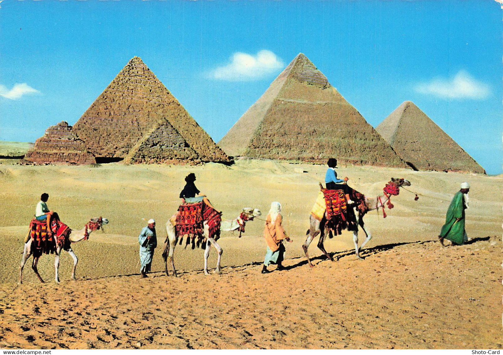 EGYPTE GIZEH PYRAMIDES DE GIZEH