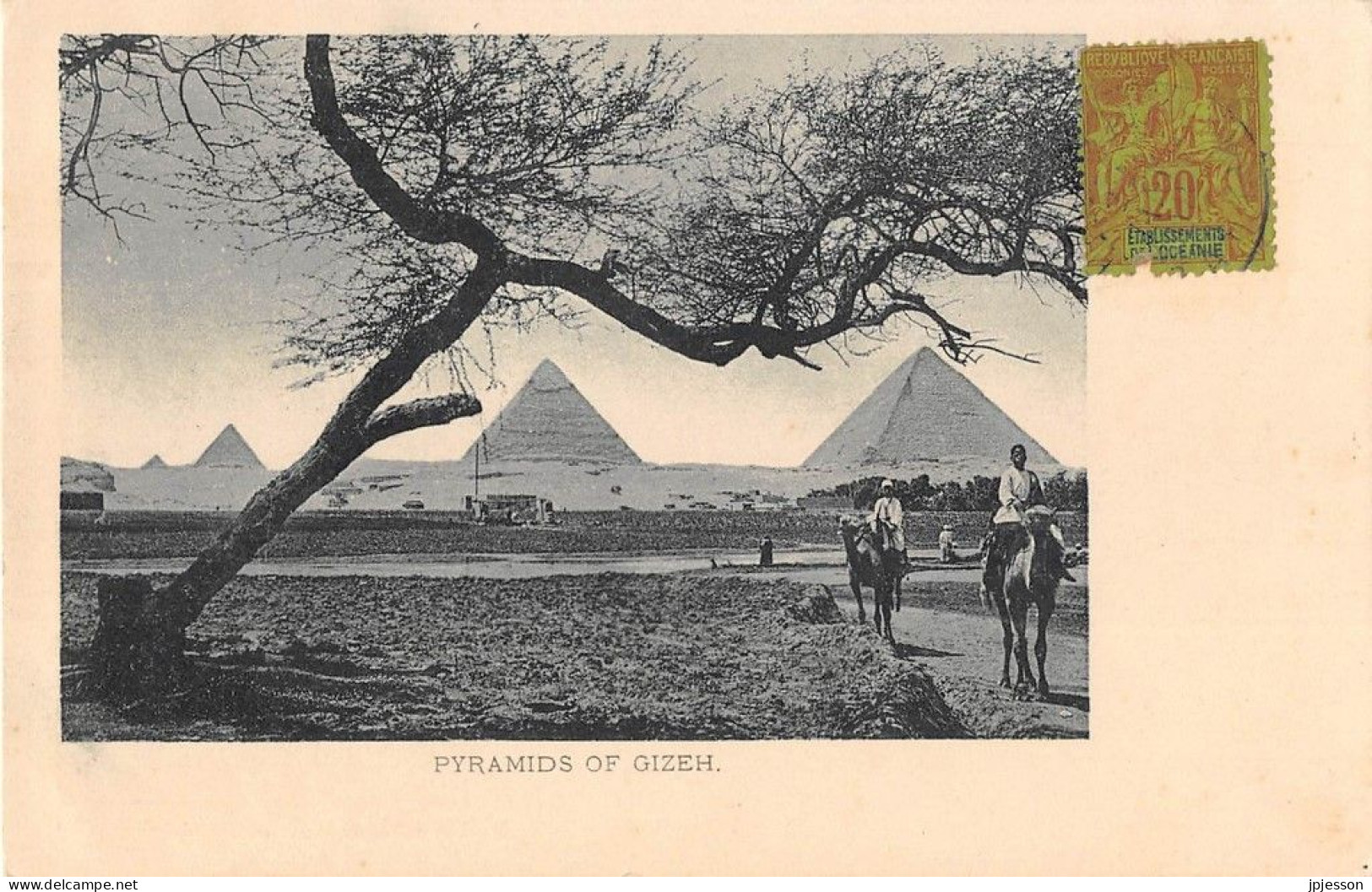 EGYPTE - GIZEH - PYRAMIDS