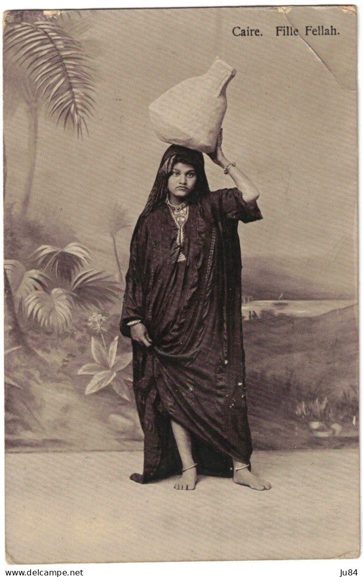 Egypte - Le Caire - Caire - Fille Fellah - Carte Postale non circulée