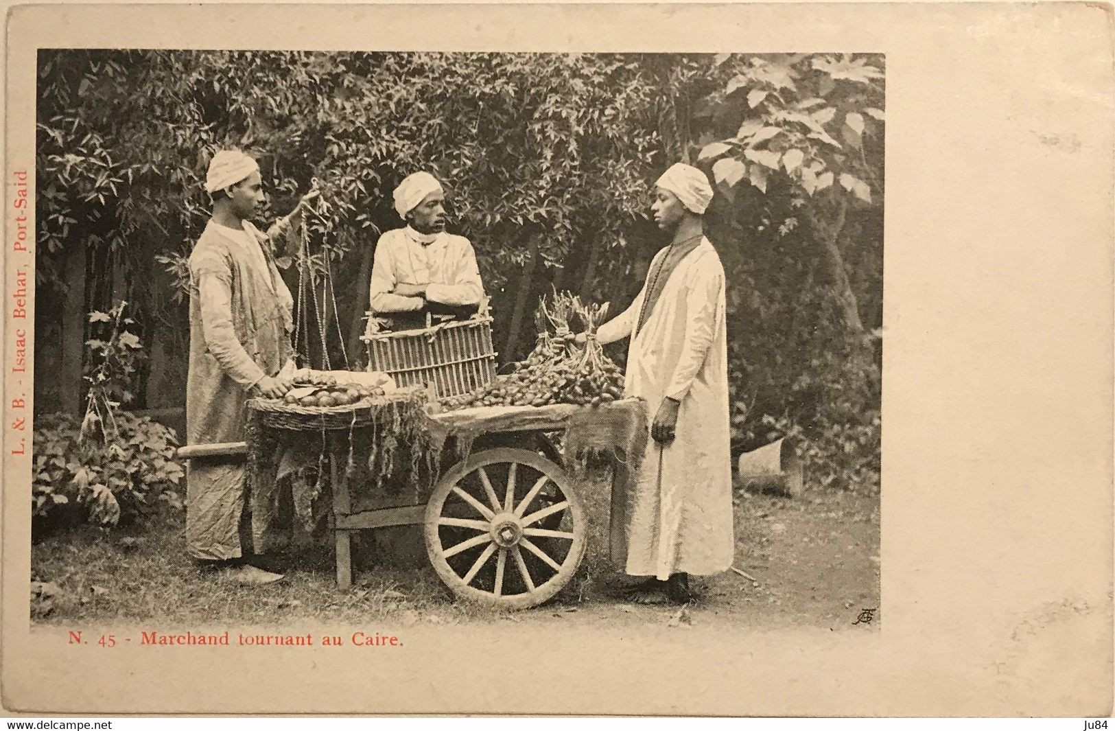 Egypte - Le Caire - Marchand Tournant au Caire - Carte postale vierge non voyagée