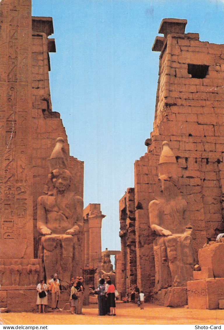 EGYPTE LOUXOR LE TEMPLE DE LOUXOR