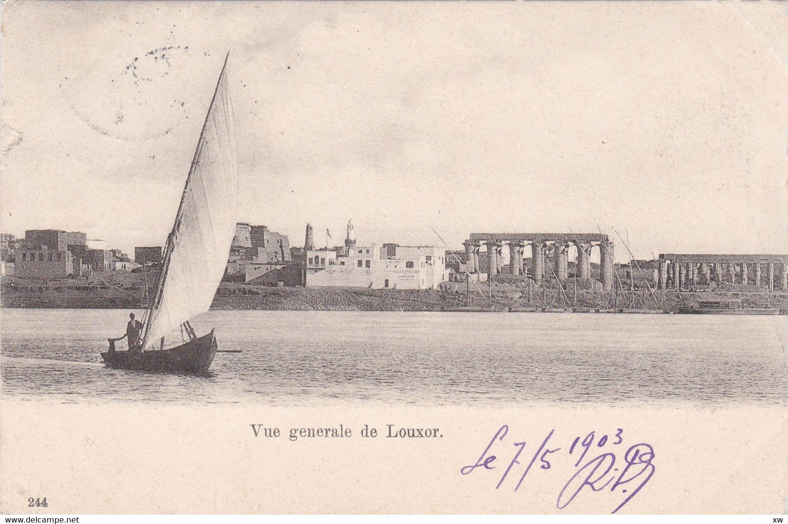 EGYPTE - LOUXOR - Vue générale de Louxor - Animation - 19-07-24