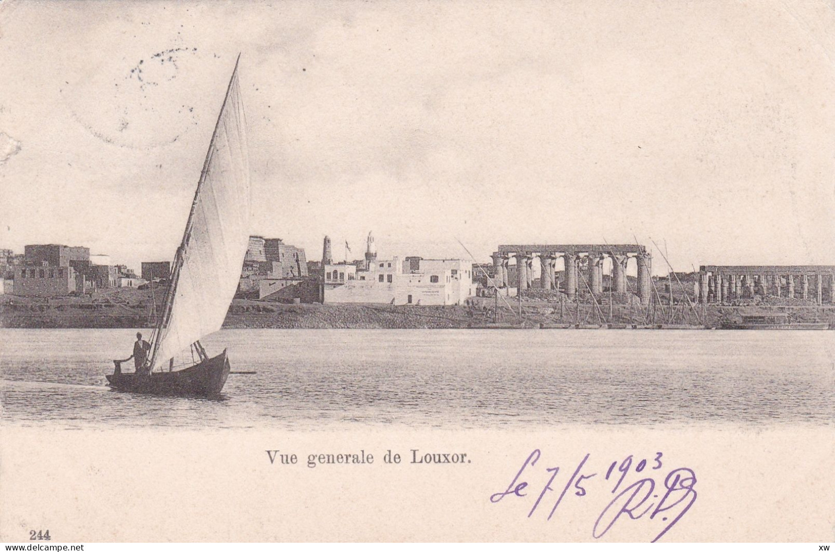 EGYPTE - LOUXOR - Vue générale de Louxor - Animation - 19-07-24