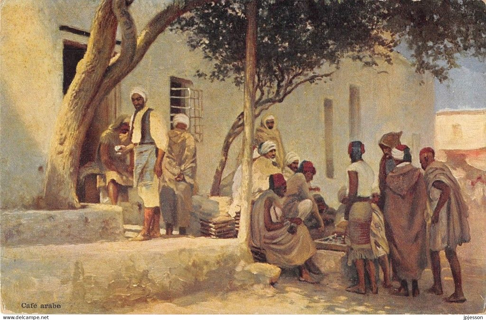 EGYPTE - PERSONNES - CAFE ARABE