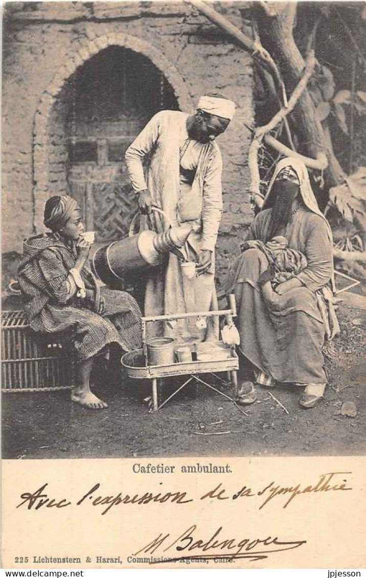 EGYPTE - PERSONNES - CAFETIER AMBULANT