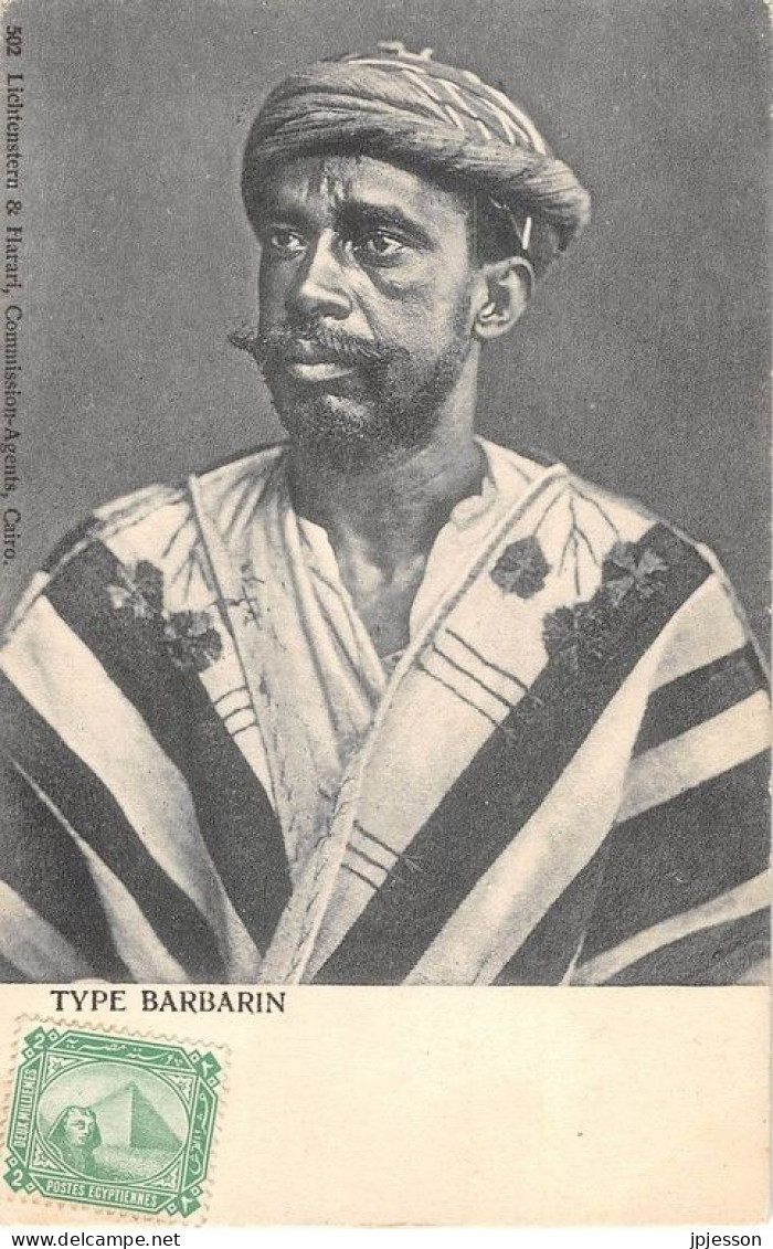EGYPTE - PERSONNES - TYPE BARBARIN