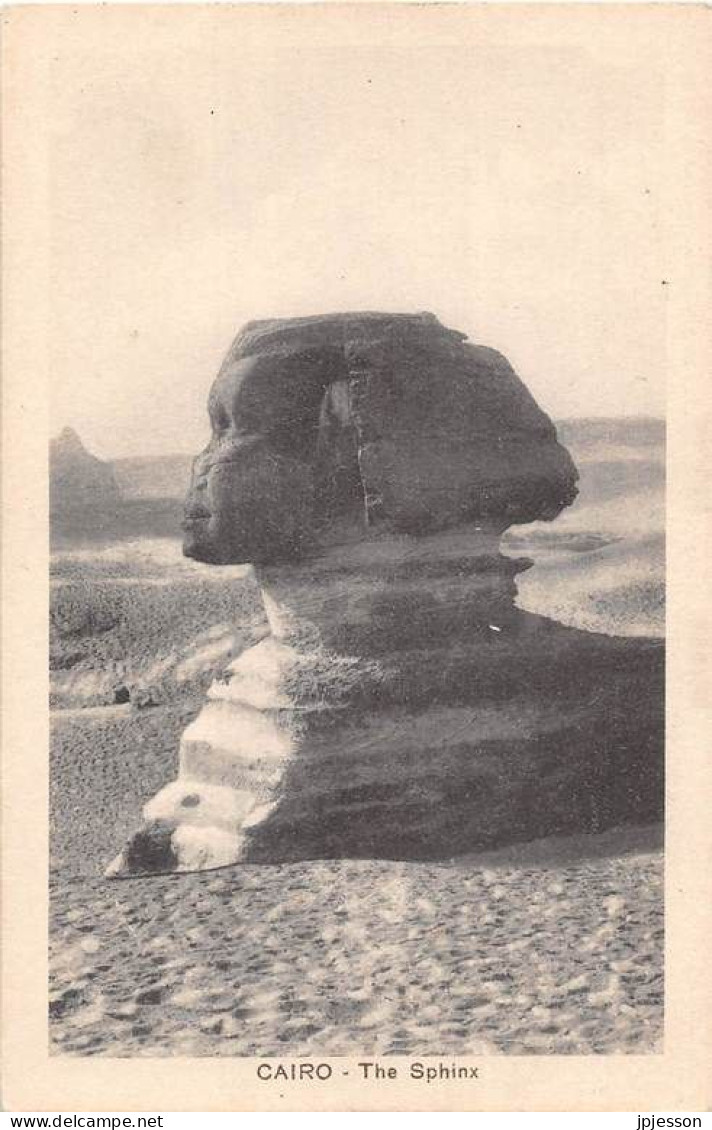 EGYPTE - SPHINX - CAIRO - THE SPHINX