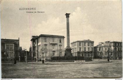 Alexandrie - Colonne de Menasze