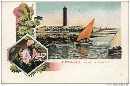 ( CPA EGYPTE )  ALEXANDRIE  /  Phare d' Alexandrie  -