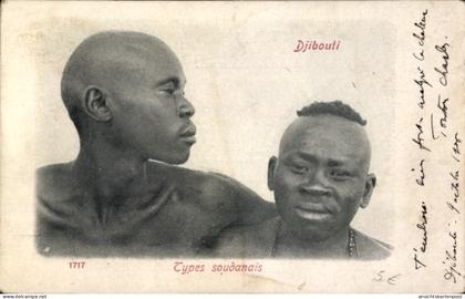 CPA Djibouti Dschibuti, Types soudanais