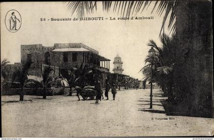 CPA Dschibuti Dschibuti, Der Weg nach Amboali