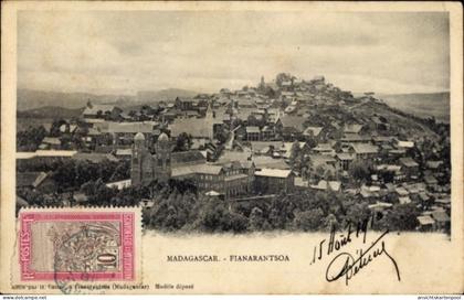 CPA Fianarantsoa Madagaskar, Gesamtansicht