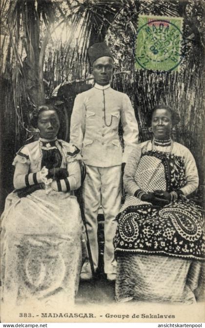 CPA Madagaskar Madagaskar, Sakalaves-Gruppe