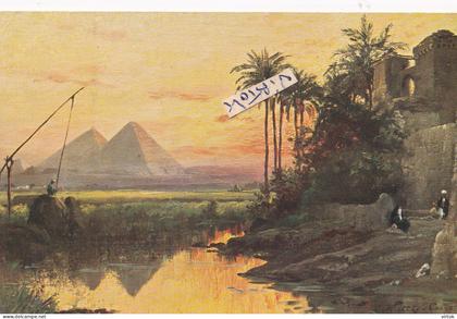 Egypte  : Cairo :  Pyramids de Gizeh