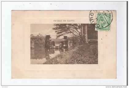 PAYSAGE EN EGYPTE 1911