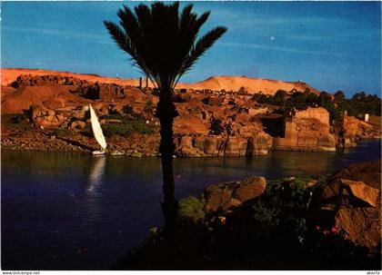 CPM Aswan – Asswan – View of the Nile as Aswan EGYPT (853121)