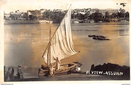 Egypt - ASWAN - Real Photo - Year 1959 - Publ. unknown