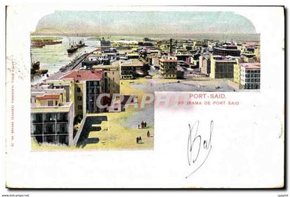 CPA Port Said Panorama De Port Said Egypte