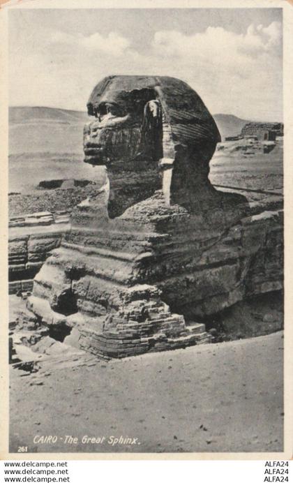 CARTOLINA CAIRO SFINGE 1931 (RY748