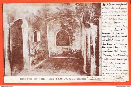 5865 ◉ OLD CAIRO Vieux Caire ◉ Grotto of Holy ◉ 1904 à KIERAN Kastel Gemert Noord Brabant ◉ Typo-Lyto BOEHME-ANDERER