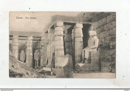 LUXOR THE TEMPEL 1915